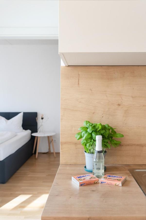 Helles, Neues Dg Apartment Mit Blick Zum Donauturm Wien Ngoại thất bức ảnh